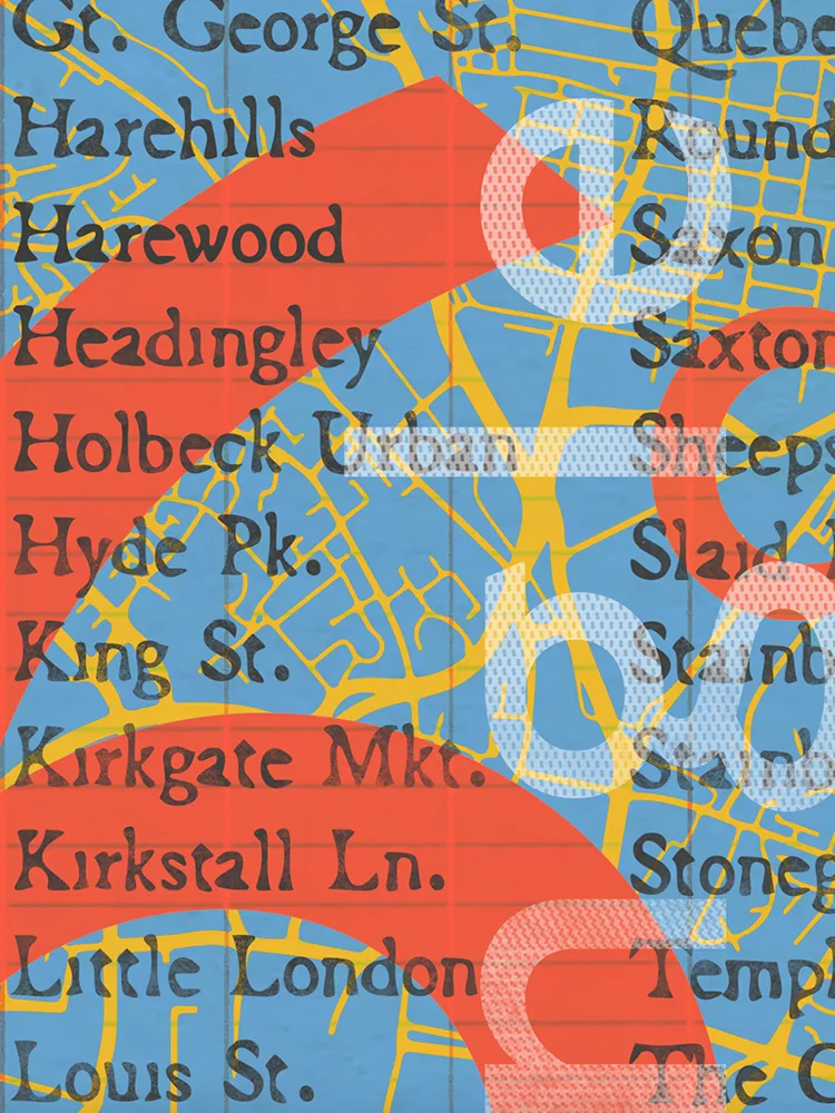 Leeds Ticket To Ride - Poster print - Image 4