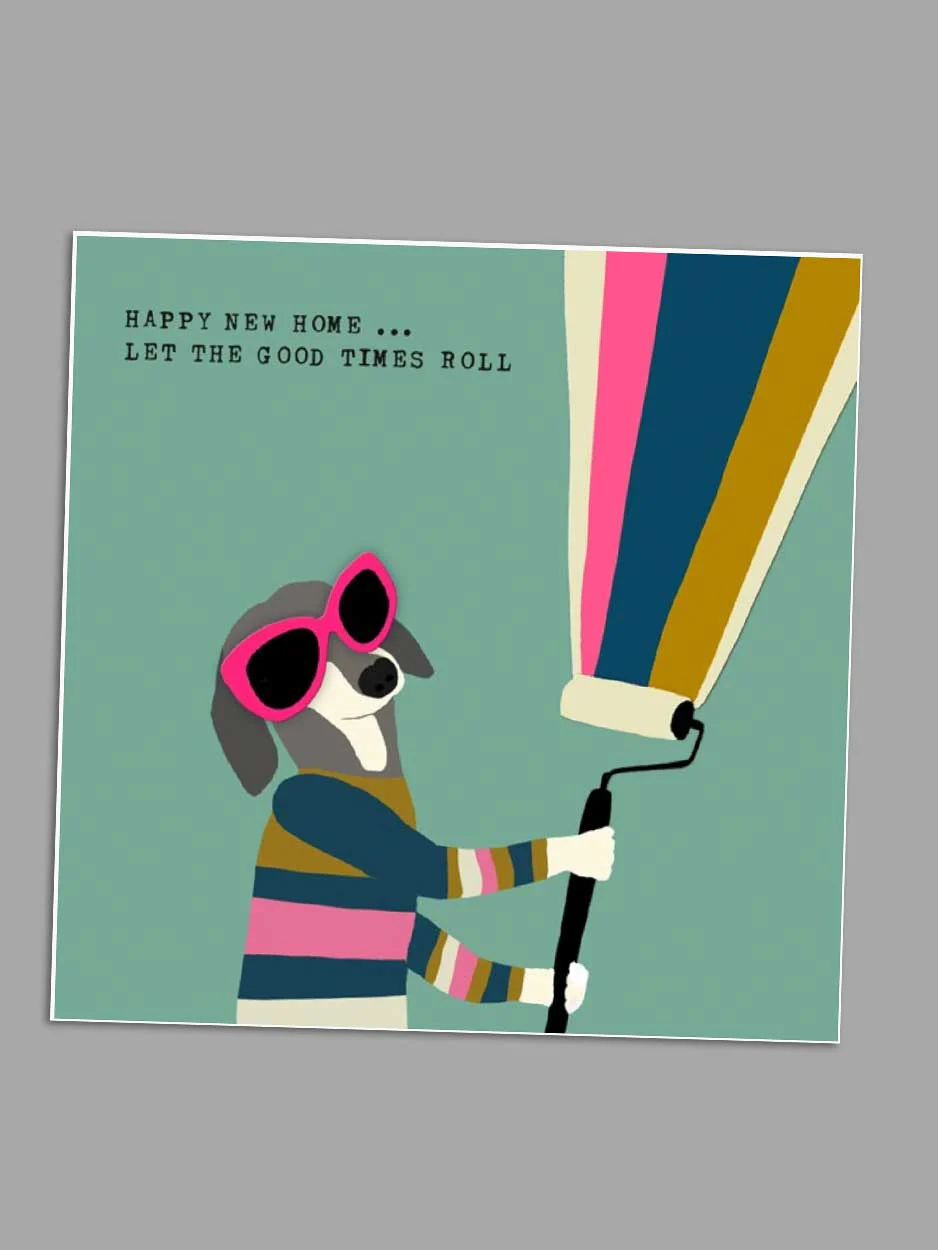 Let The Good Times Roll - New Home Blank Card