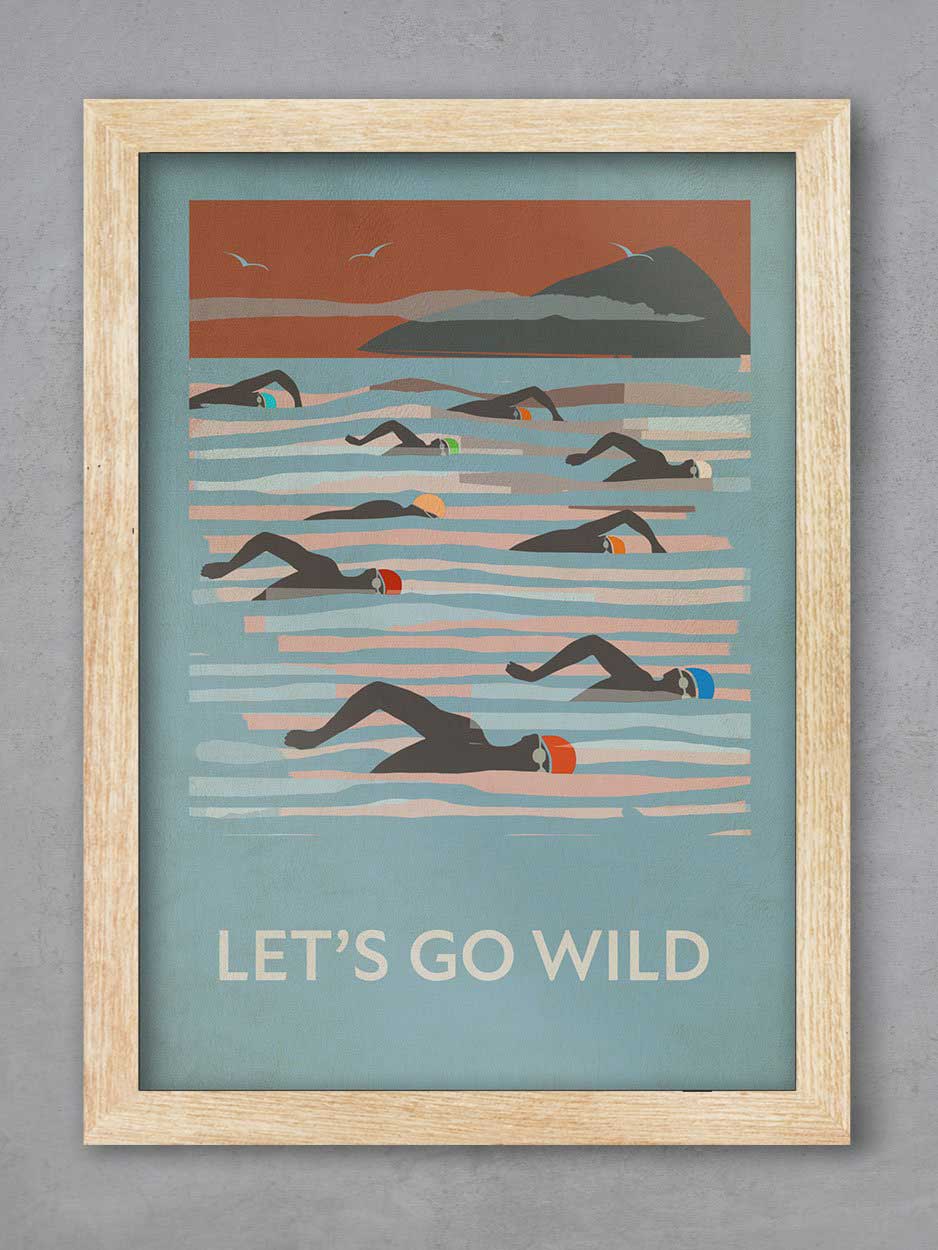 Let's Go Wild - Wild Swimming Print - Image 3