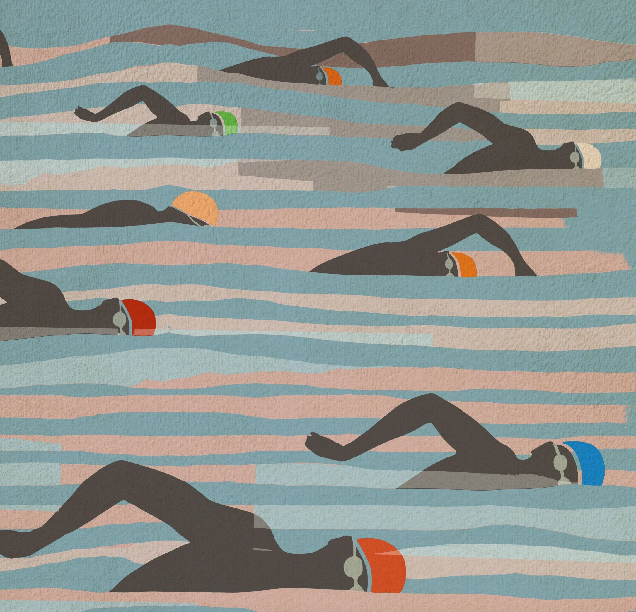 Let's Go Wild - Wild Swimming Print - Image 4