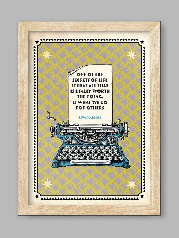 Lewis Carroll Literary Quote Print - Image 3