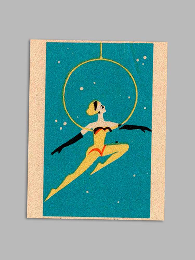 Like a Bird - petite greeting card