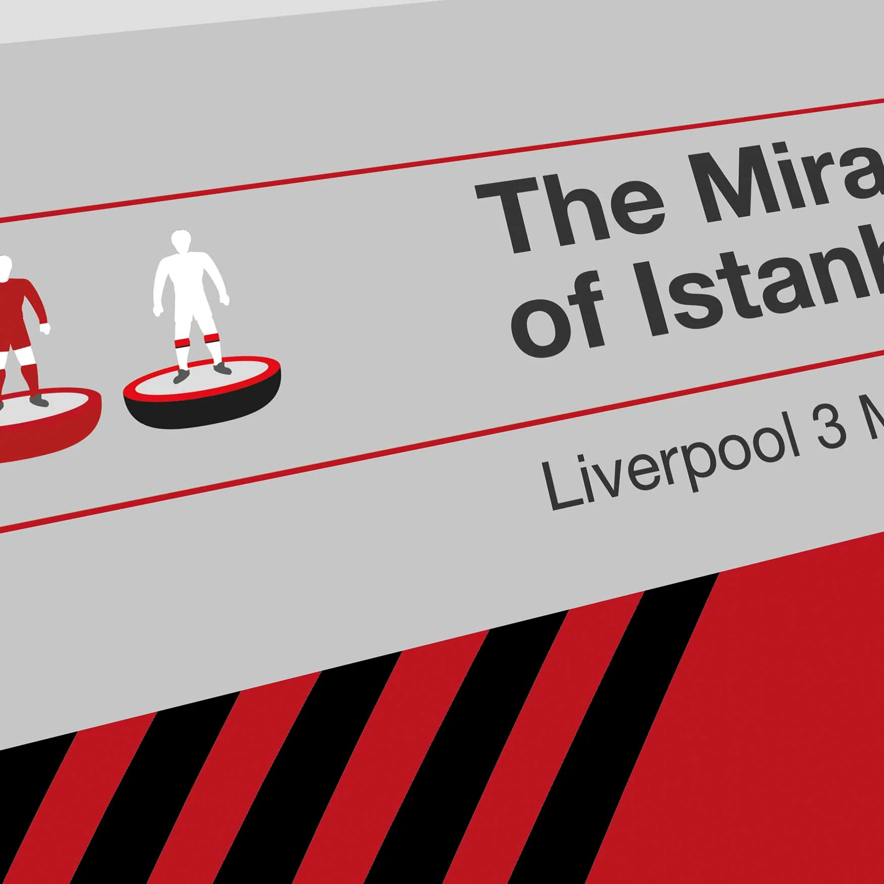 Liverpool 2005 Modernist - Football Print - Image 5