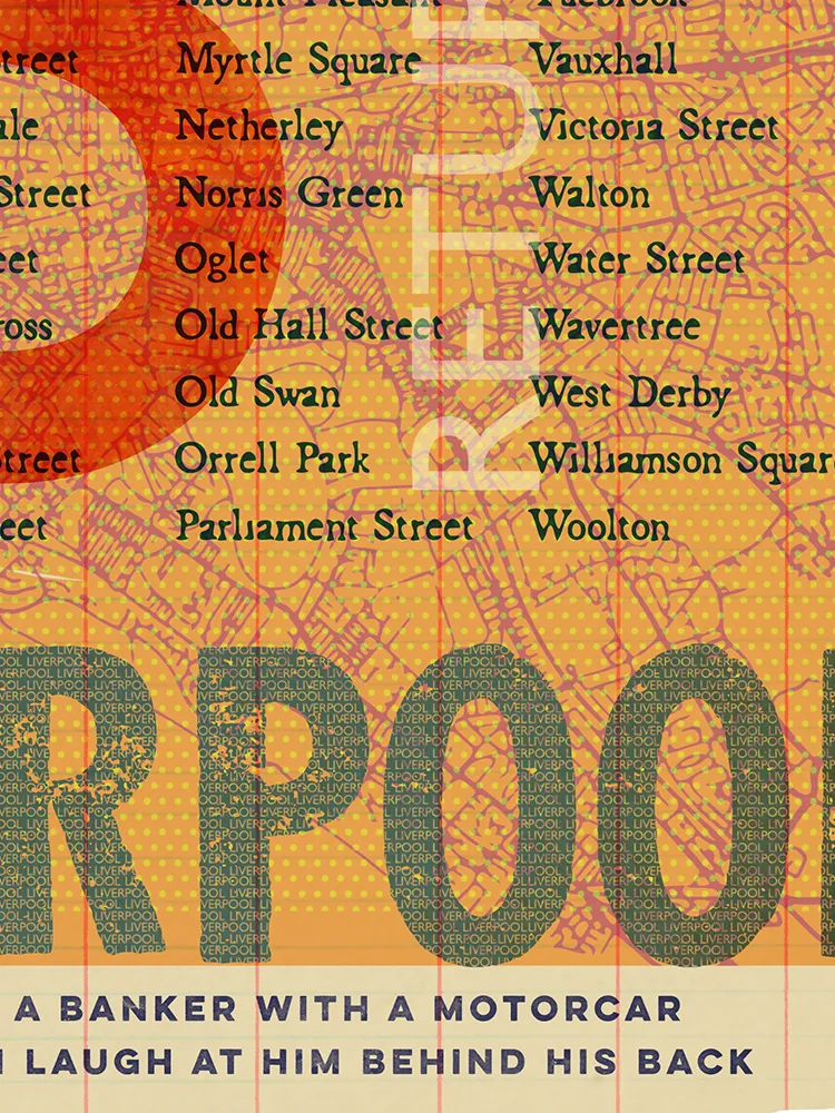 Liverpool Ticket To Ride Print - Image 4