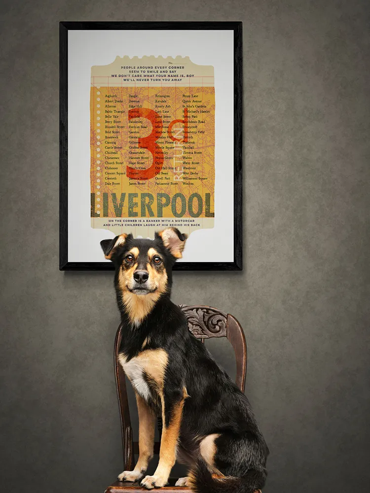 Liverpool Ticket To Ride Print - Image 5