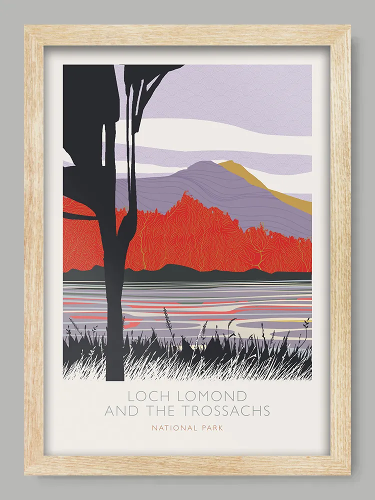Loch Lomond and The Trossachs - National Park Print - Image 3