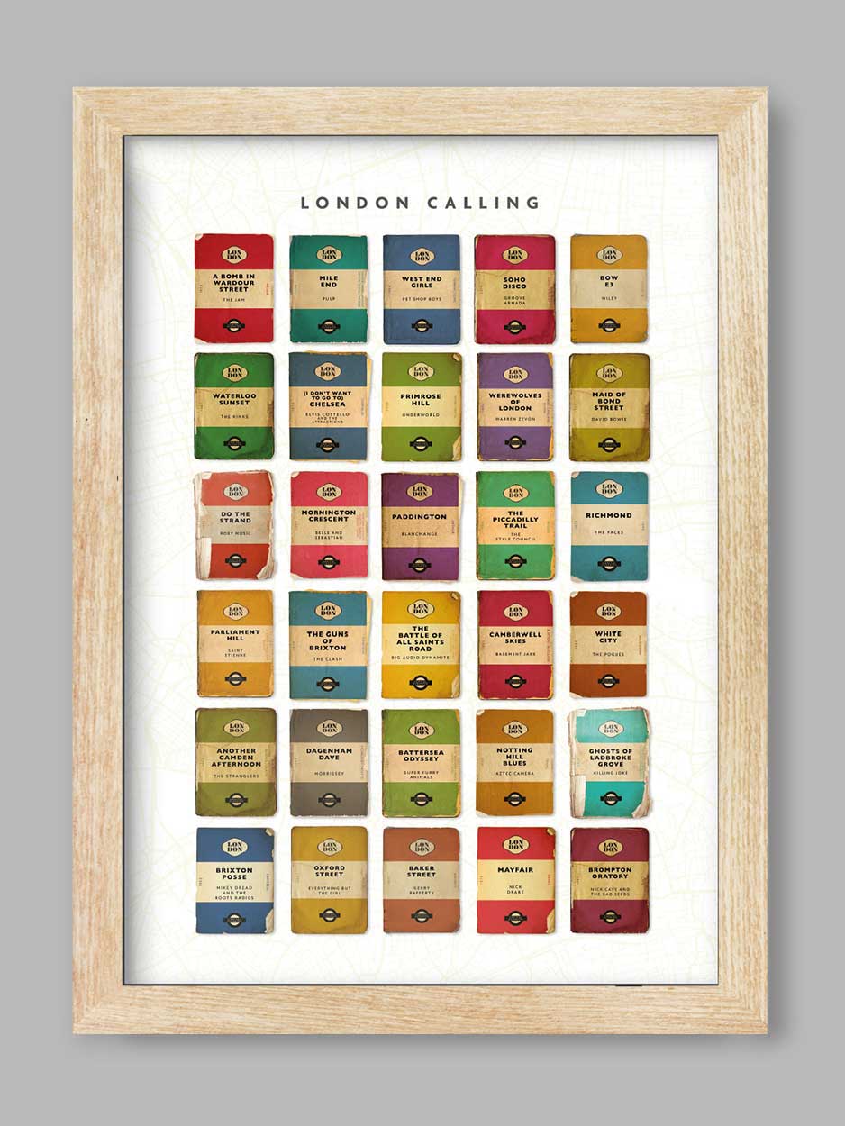 London Calling - Music Print - Image 3