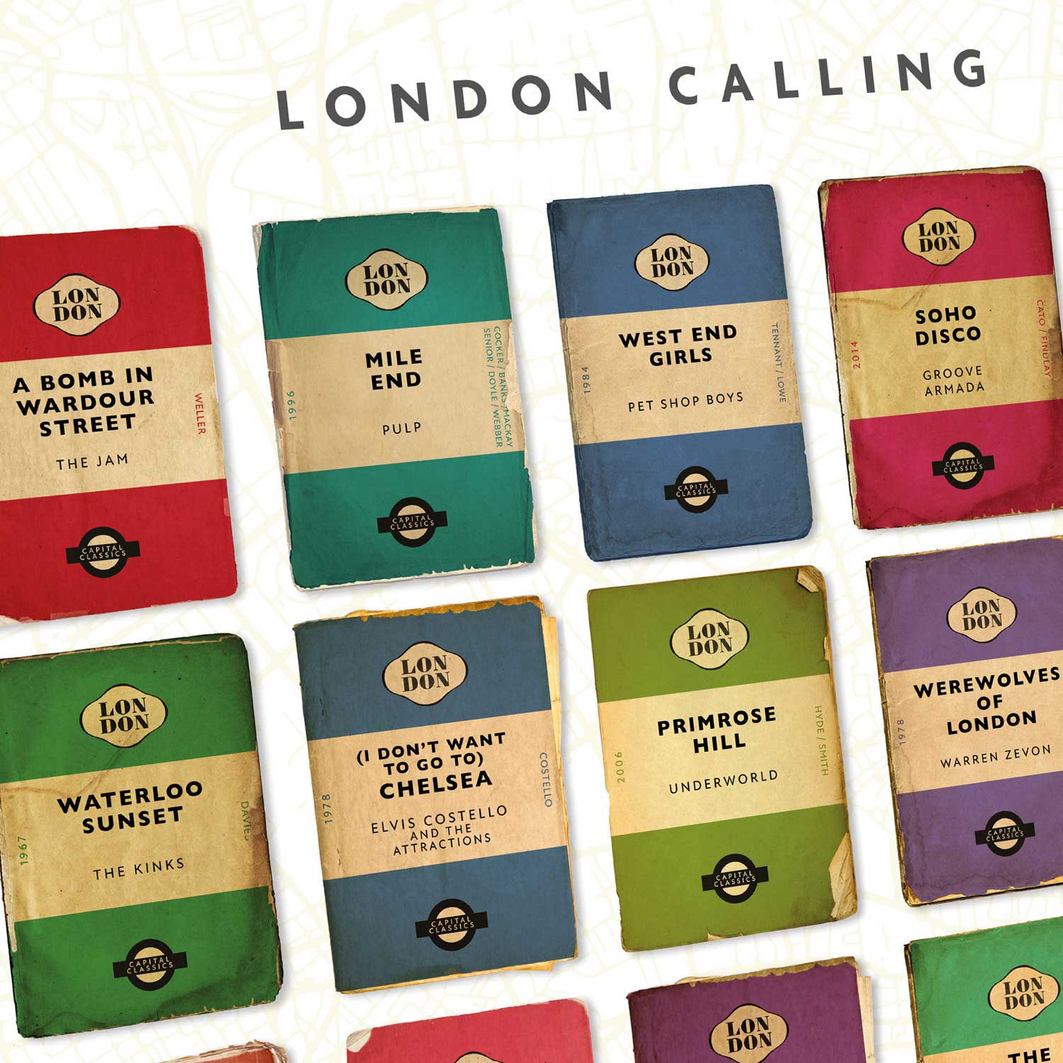 London Calling - Music Print - Image 4