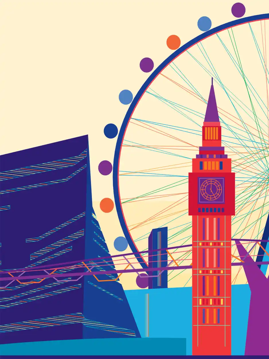 London I Love You Four Print - Image 4