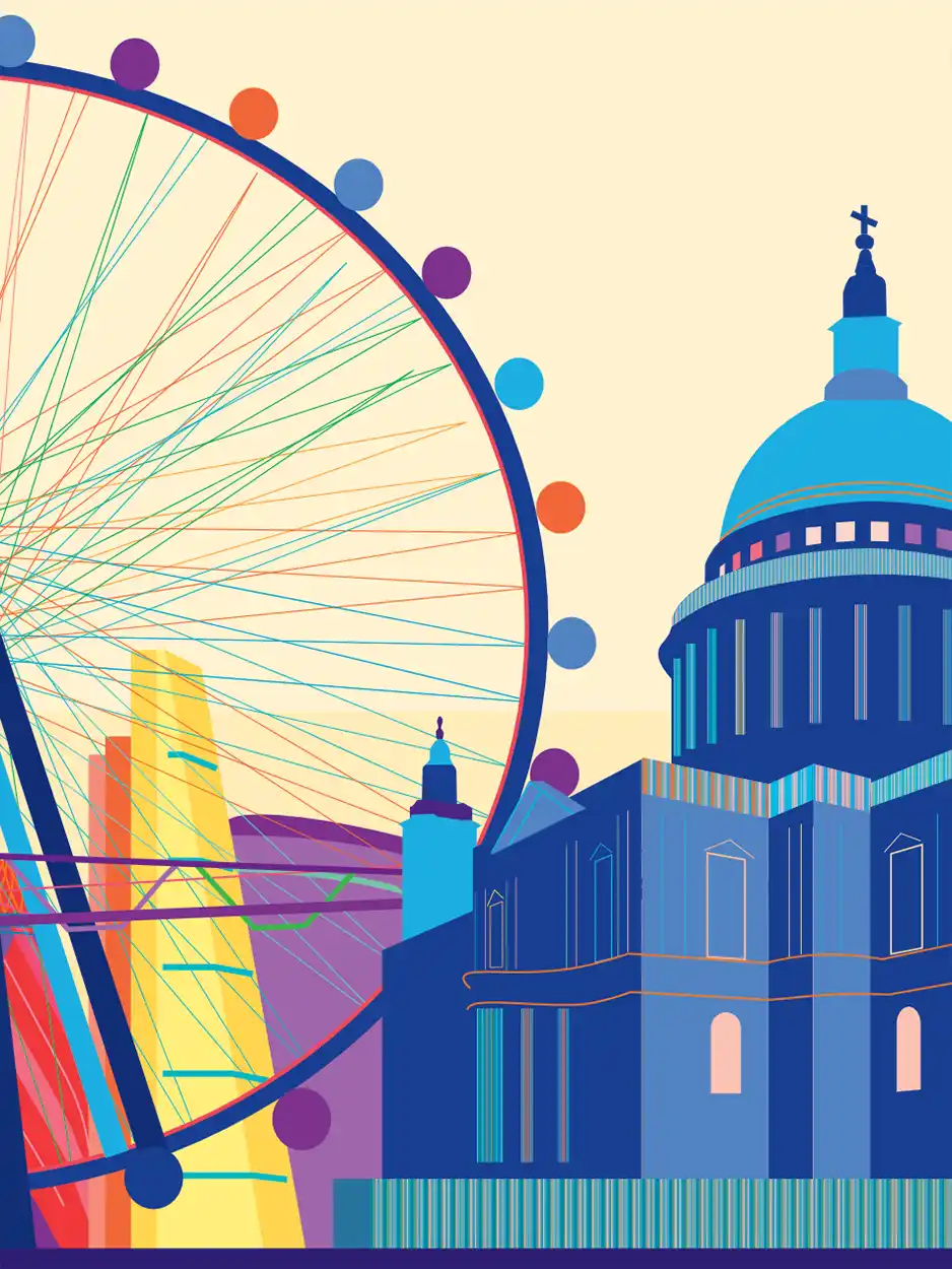 London I Love You Four Print - Image 5