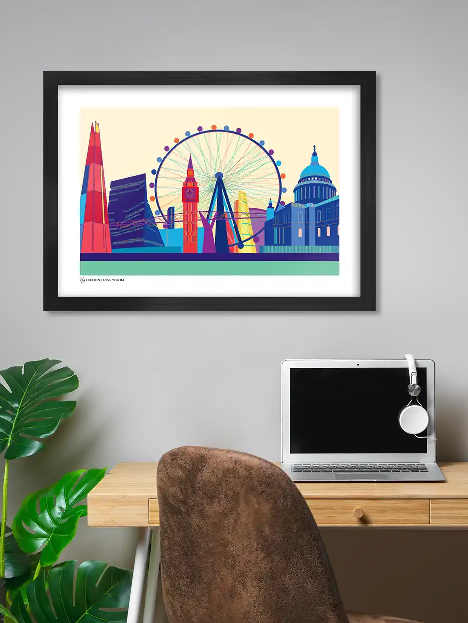 London I Love You Four Print - Image 6