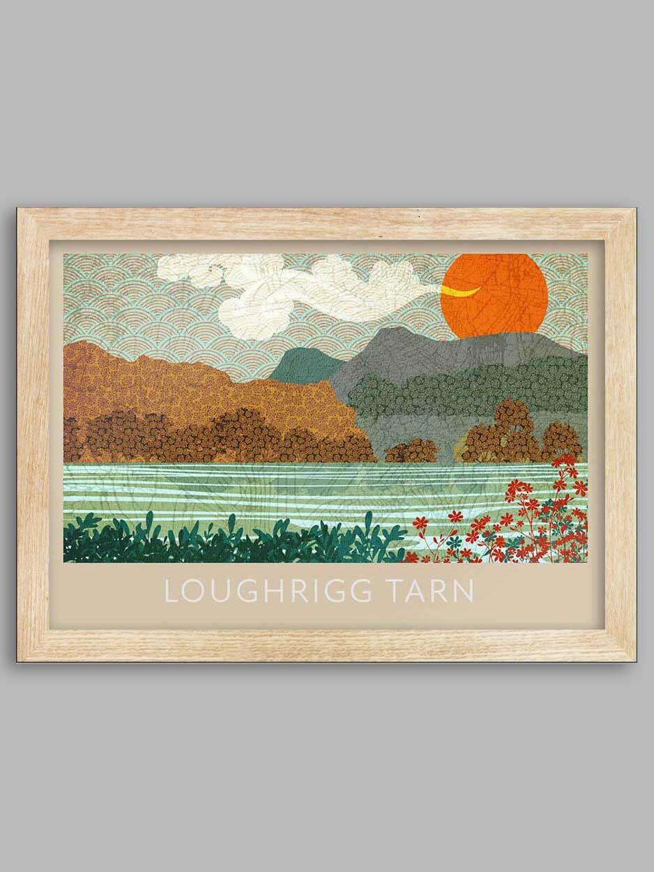 Loughrigg Tarn - Lake District Print - Image 3