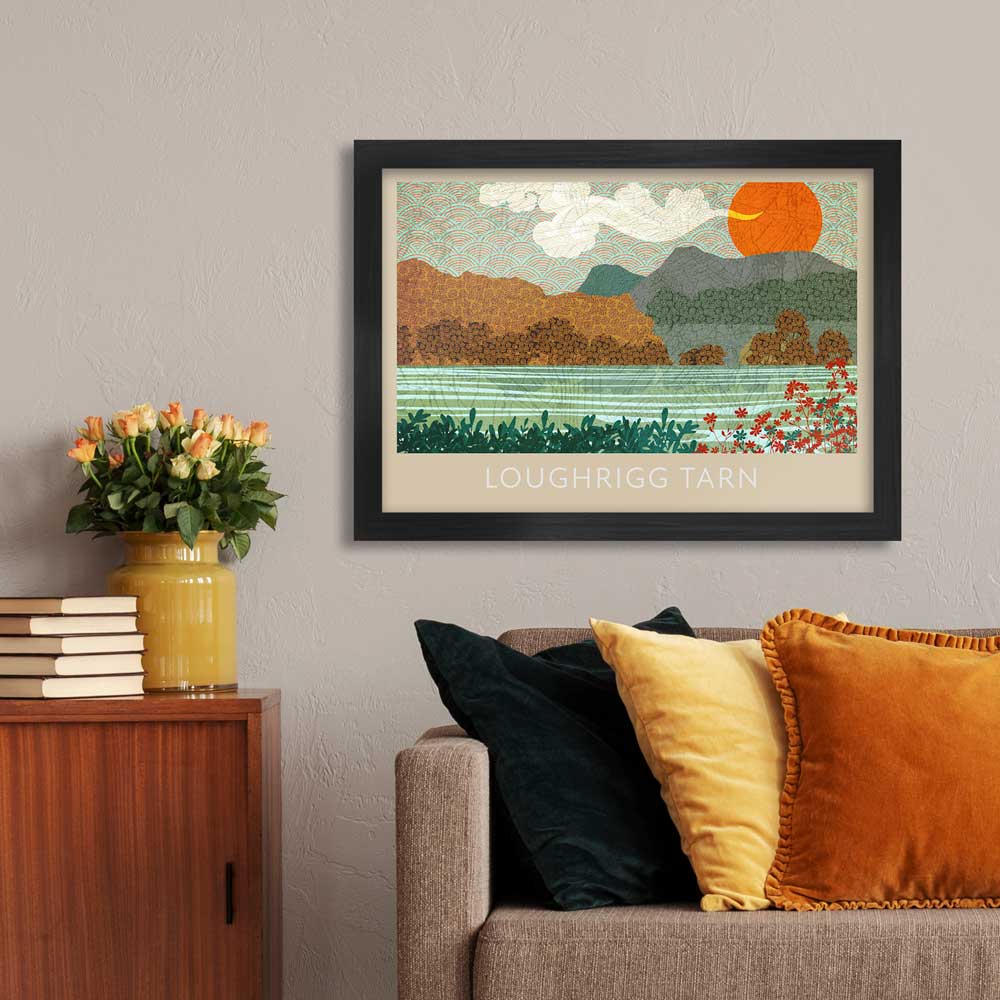 Loughrigg Tarn - Lake District Print - Image 5