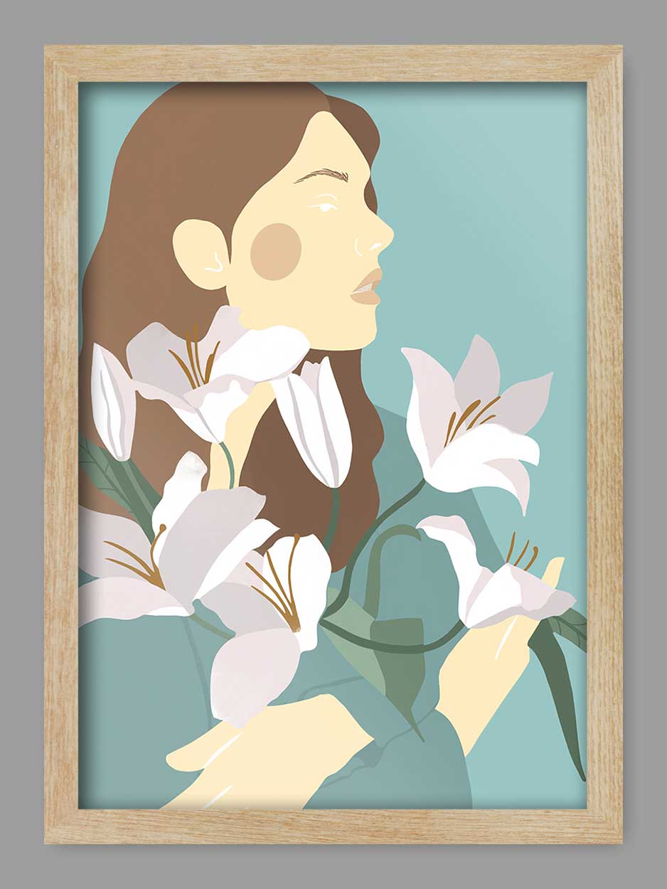 Madonna Lily Print - Image 3