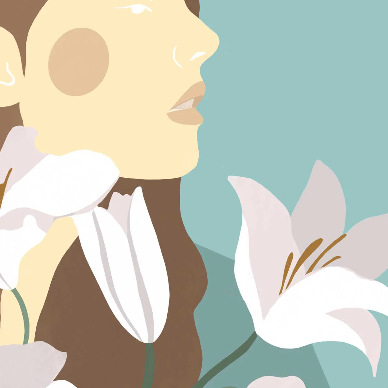 Madonna Lily Print - Image 4