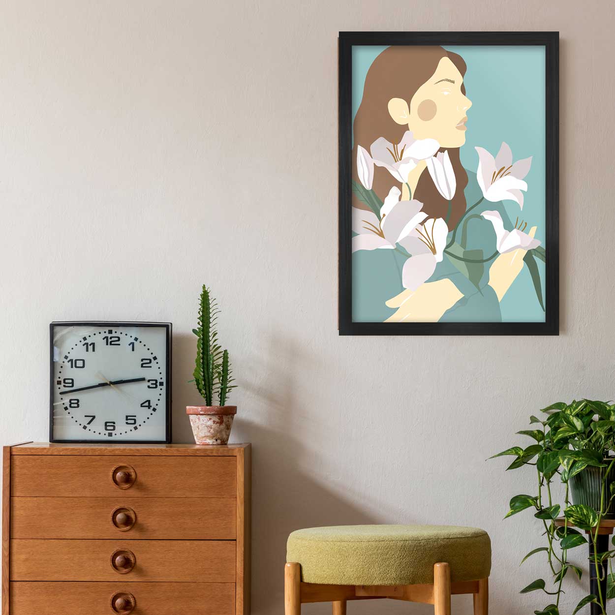 Madonna Lily Print - Image 5