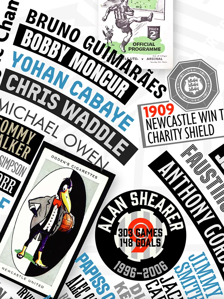 Magpies Wheel of Fame - Football Print - Image 4