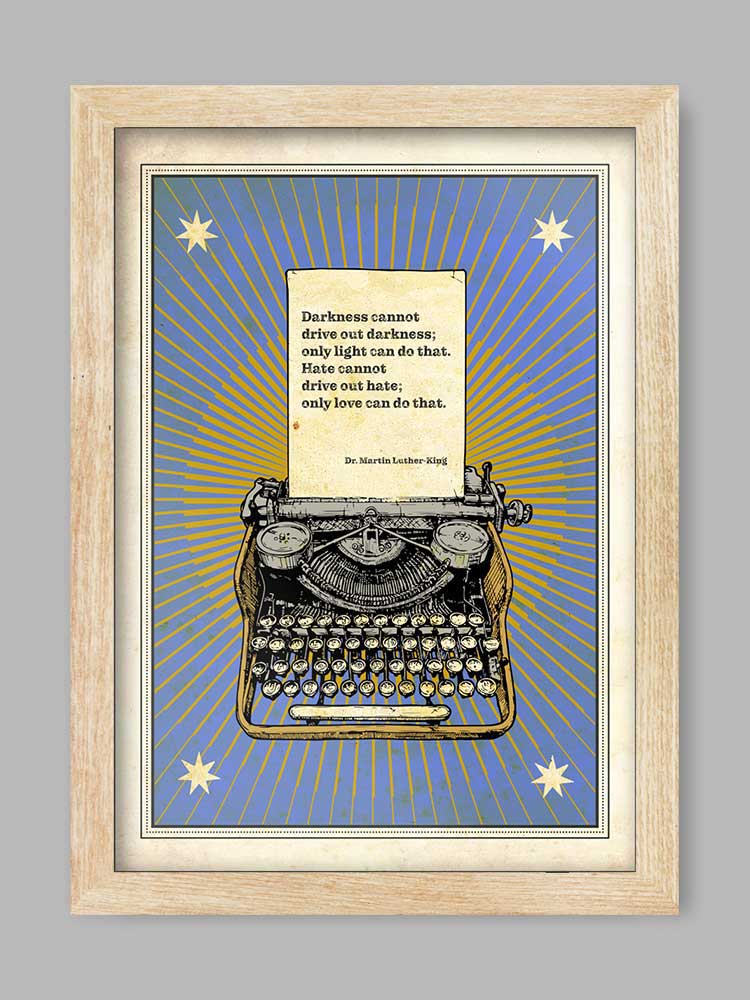 Martin Luther King Jr. Literary Quote Print - Image 3