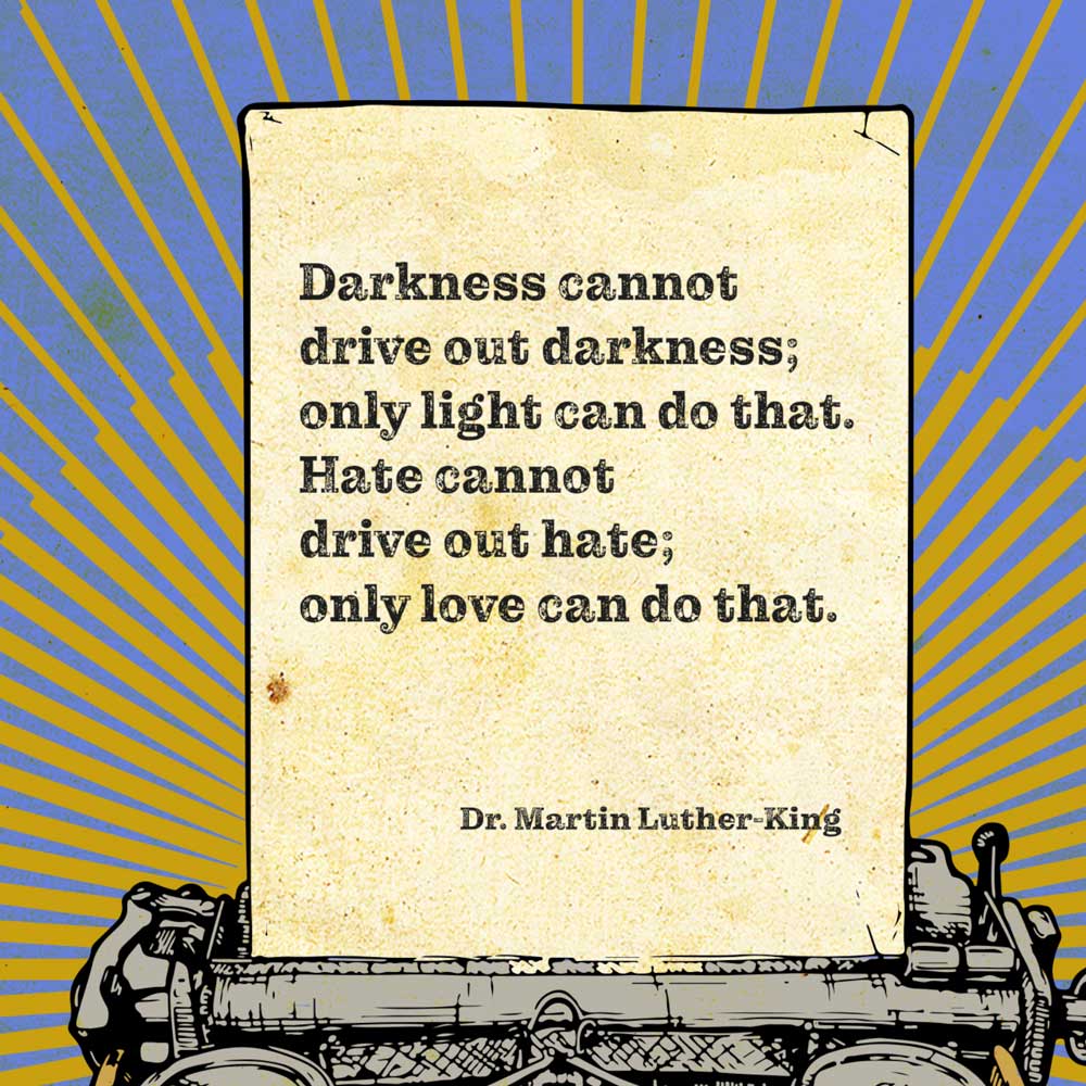 Martin Luther King Jr. Literary Quote Print - Image 4