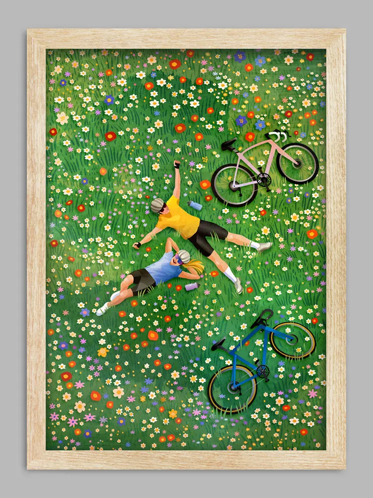 Meadow - Cycling Print - Image 3