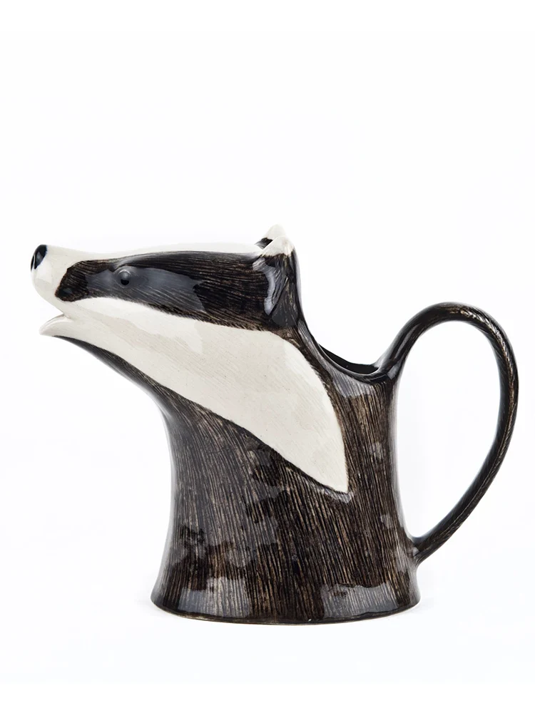 Medium Badger Jug by Quail Ceramics