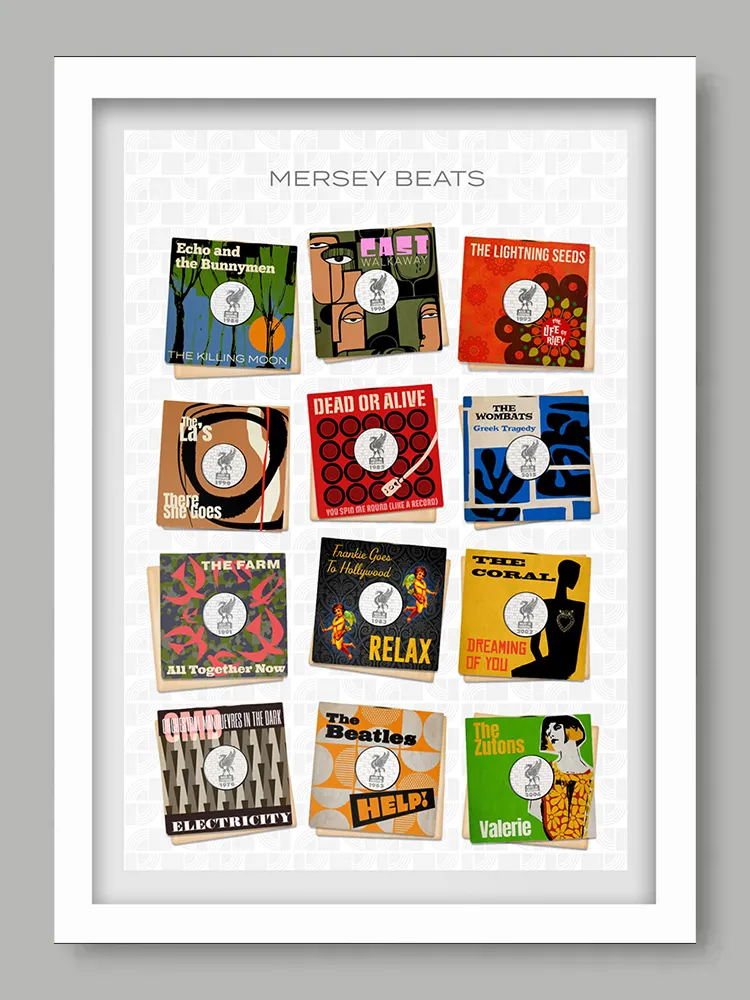Mersey Beats - Music Print - Image 2