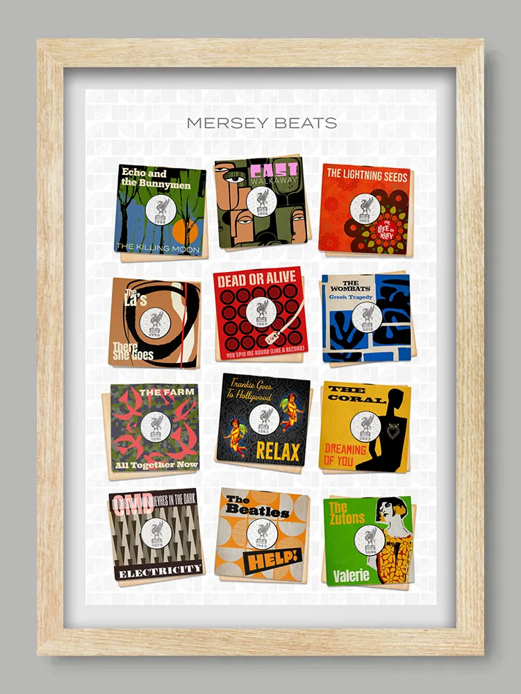 Mersey Beats - Music Print - Image 3