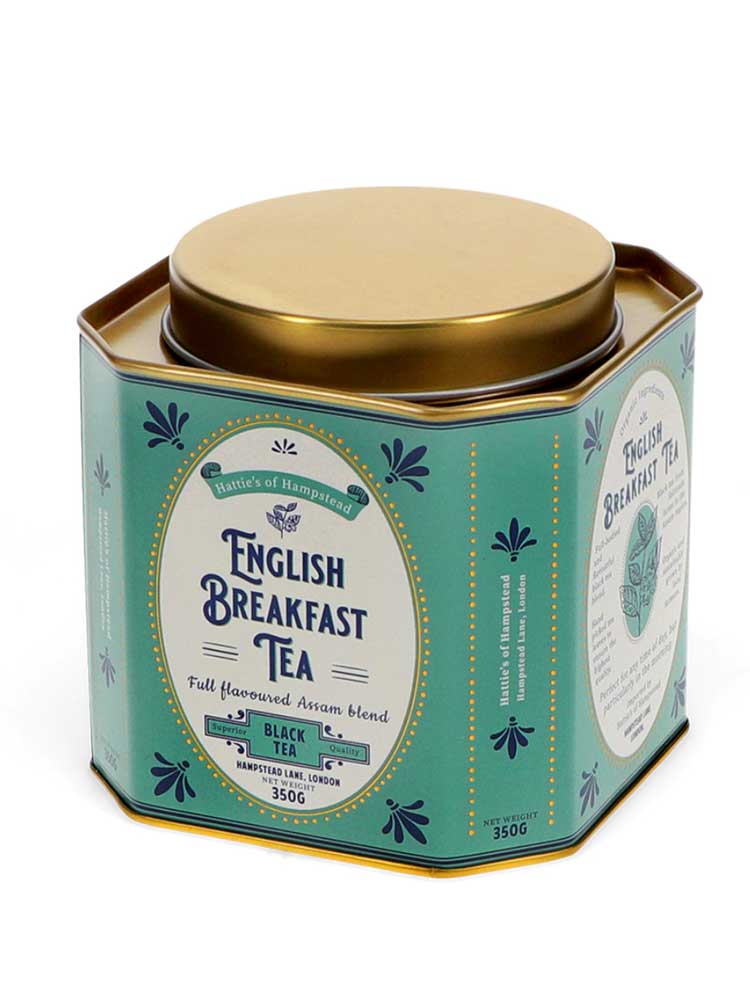 Metal Tea Caddy - English Breakfast - Image 2