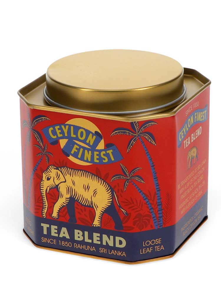 Metal Tea Caddy - Ceylon Finest - Image 2
