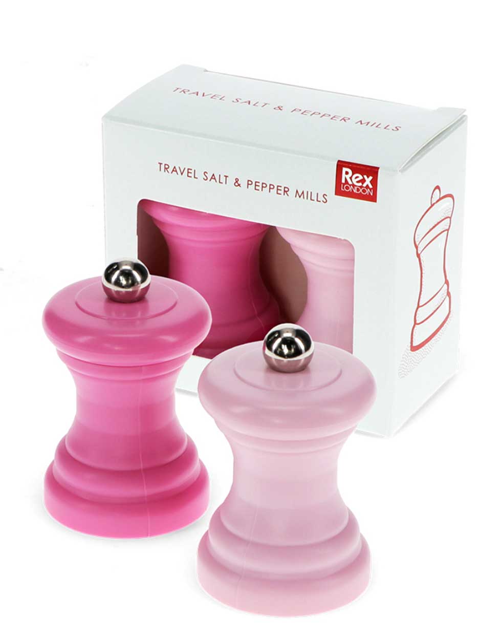 Mini Salt & Pepper Set - Pink - Image 2