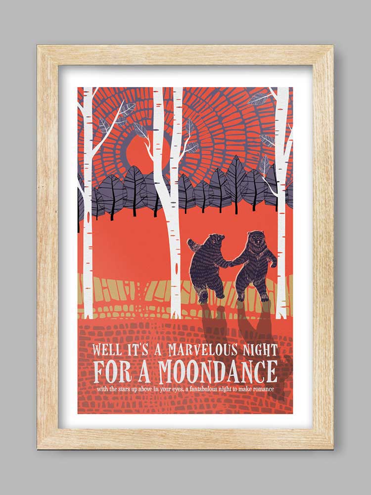 Moondance - Music Print - Image 3