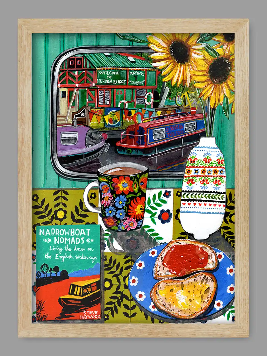 Narrowboat Nomads Print - Image 3