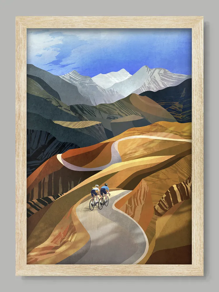 Never Lost - Cycling Print - Image 3