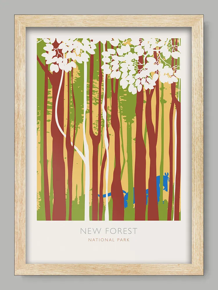 New Forest - National Park Print - Image 3