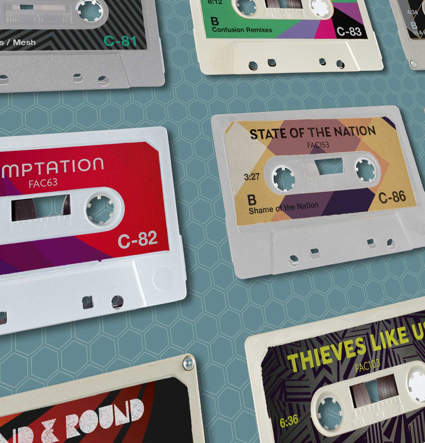 New Order 'FAC File' - Cassette Music Print - Image 4