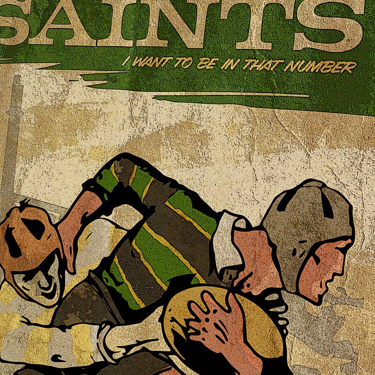 Northampton Saints - Rugby Print - Image 4