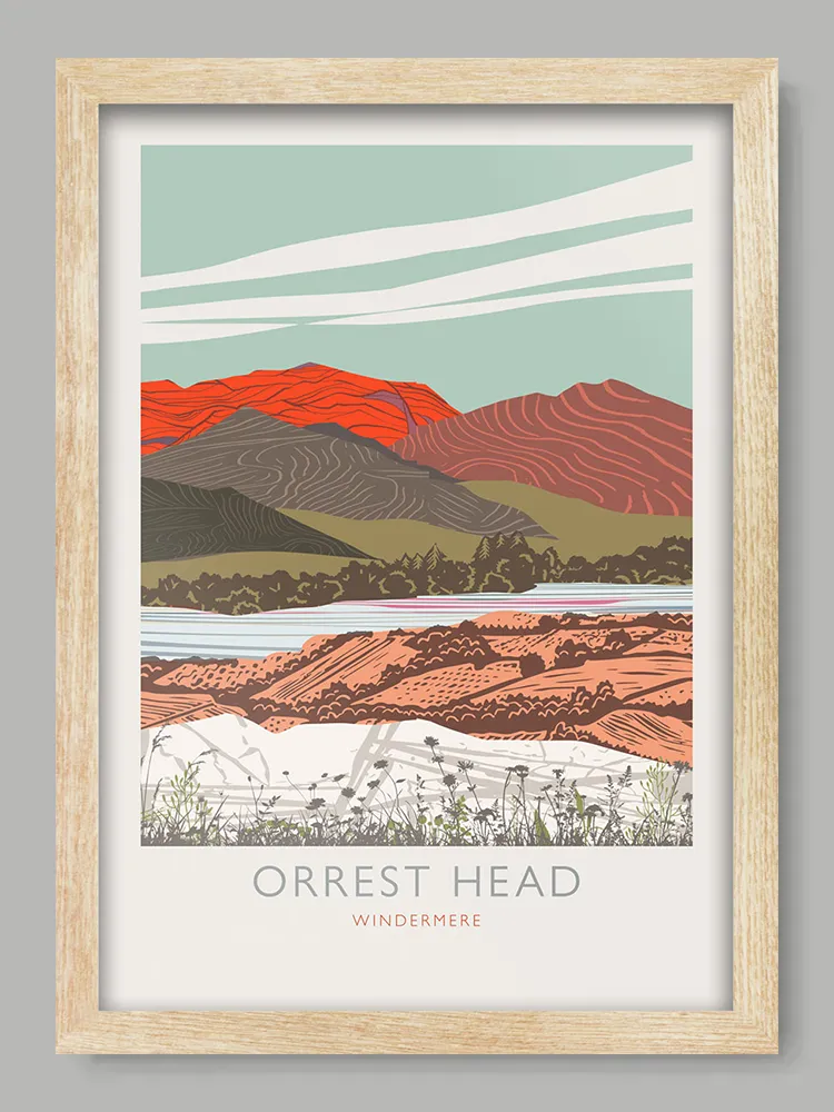 Orrest Head - Lake District Print - Image 3