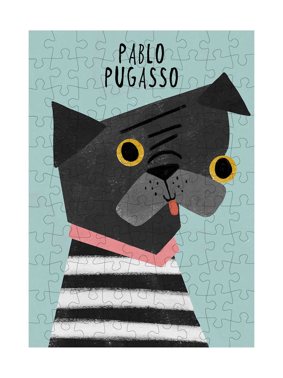 Pablo Pugcasso - 99 Piece Mini Puzzle - Image 2