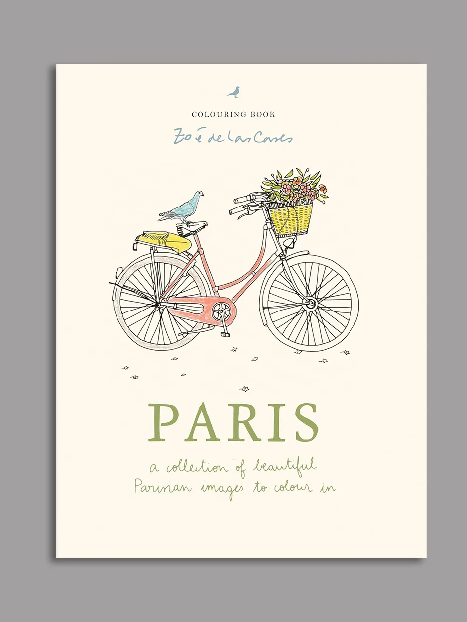 Paris - Beautiful Parisian Images to Colour