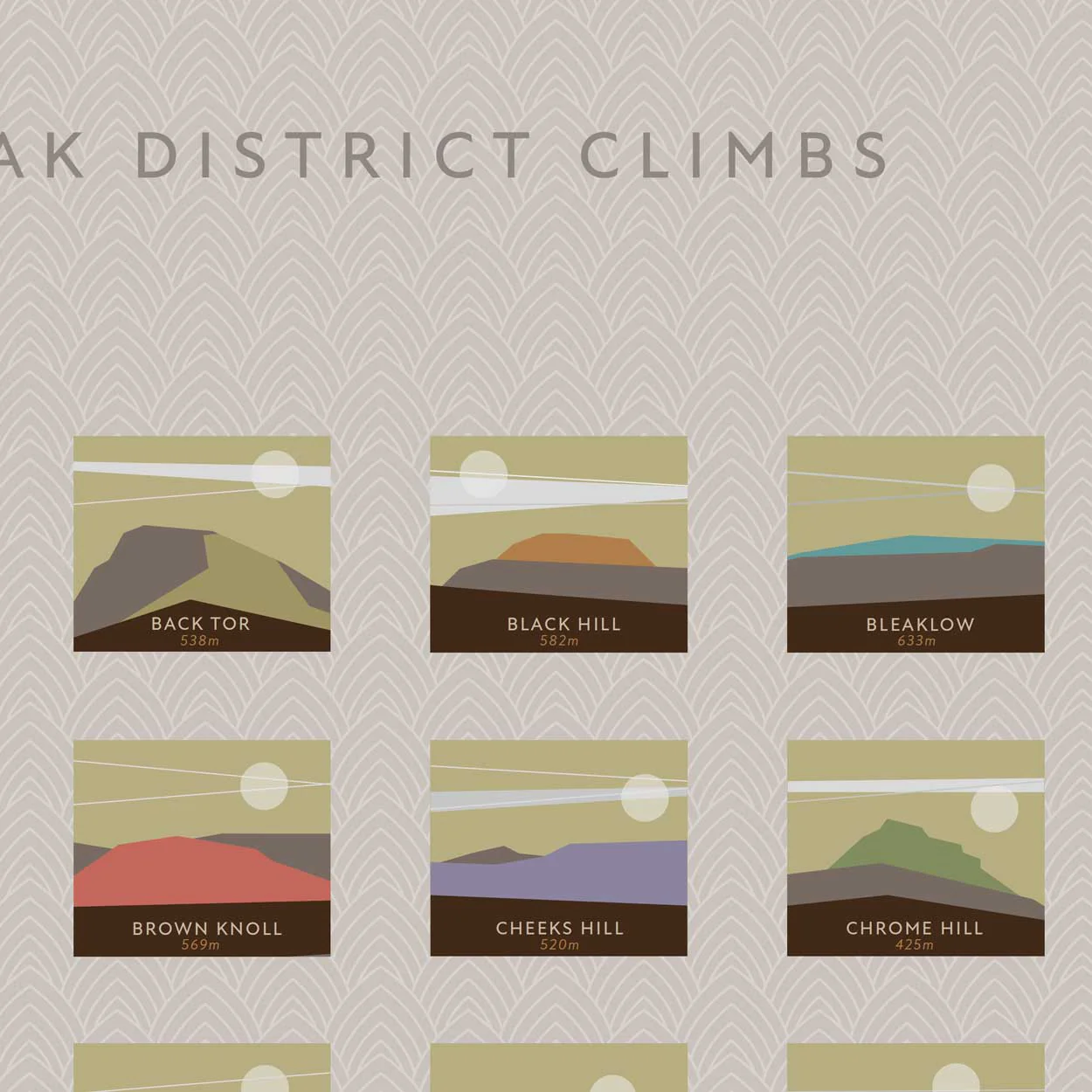 Peak District Climbs Print - Image 4