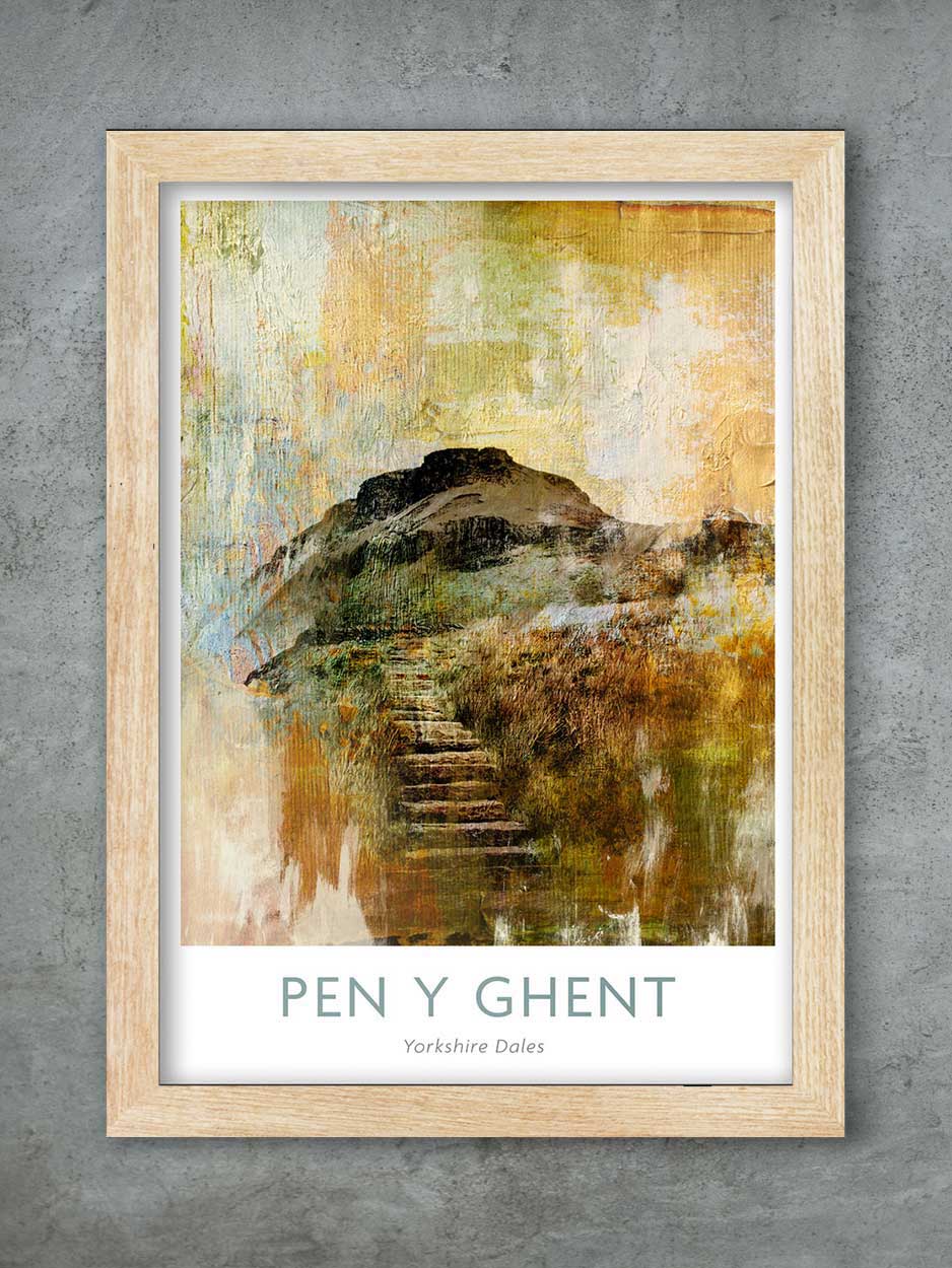 Pen Y Ghent - Yorkshire 3 Peaks Print - Image 3