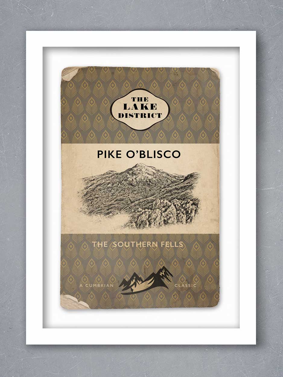 Pike o'Blisco Cumbrian Classic - Lake District Print - Image 2
