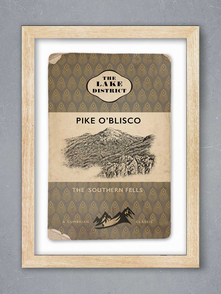 Pike o'Blisco Cumbrian Classic - Lake District Print - Image 3