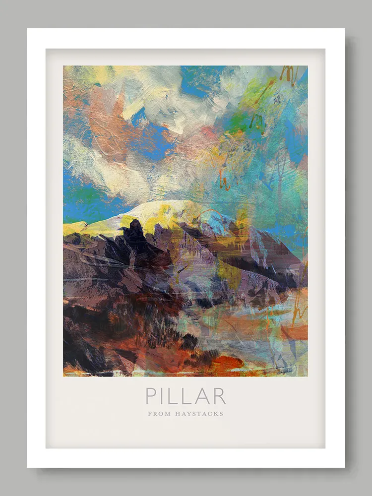 Pillar from Haystacks - Lake District Print - Image 2