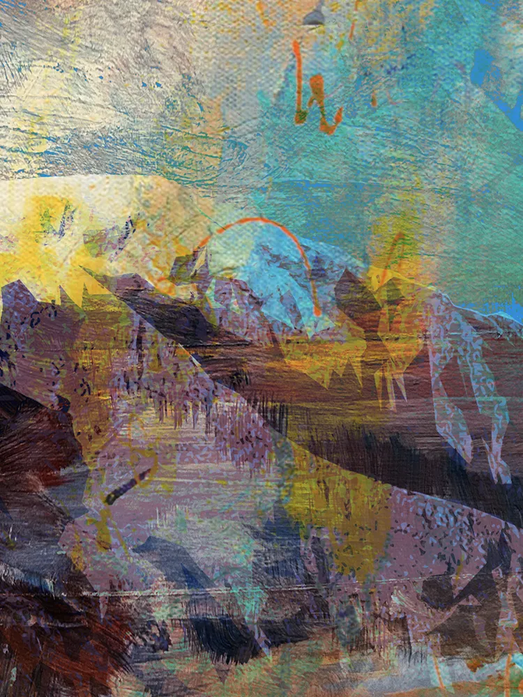 Pillar from Haystacks - Lake District Print - Image 4