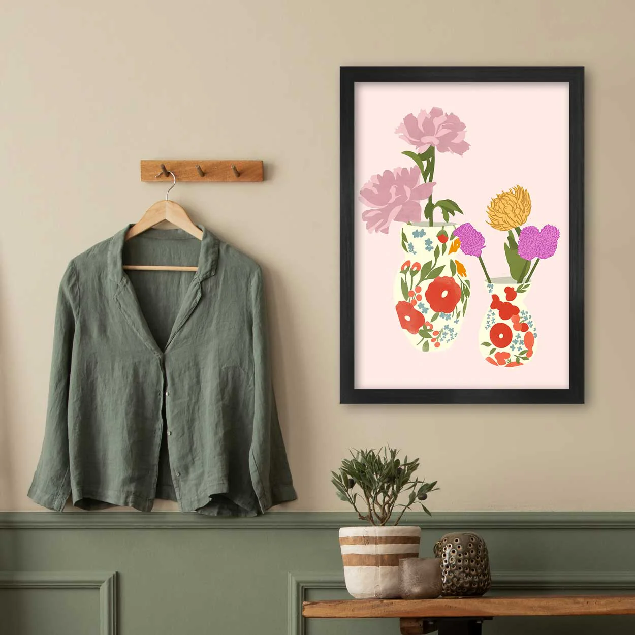 Pink Bloom Print - Image 5