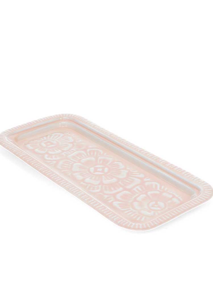 Pink Enamel Trinket Tray - Image 2