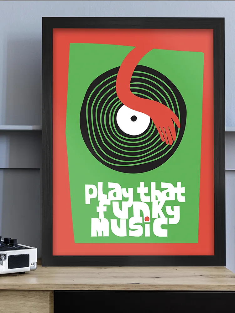 Play That Funky Music - Music Print - Image 4