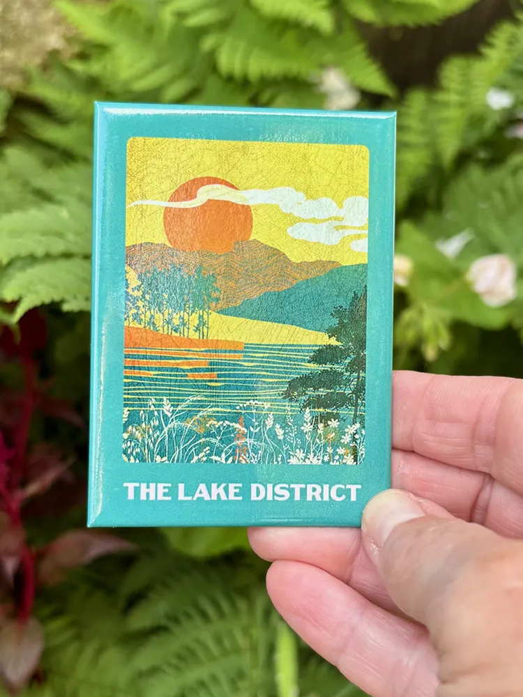 Portrait Lake District Magnet - Designed by The Northern Line