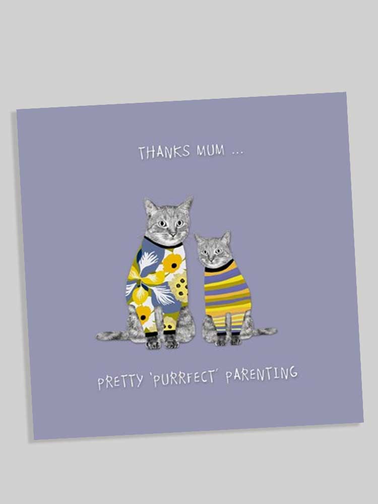 Pretty Purrfect Parenting - Mothers Day Card